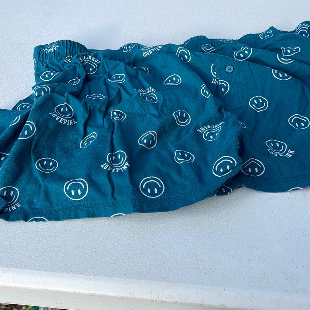 Blue shorts